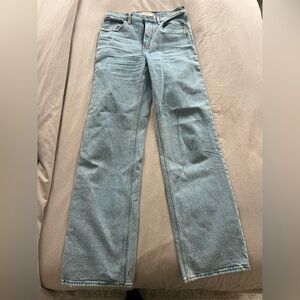 Abercrombie High Rise 90s Relaxed Jean 28 Extra Long